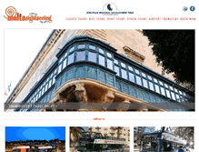 Tablet Screenshot of maltasightseeing.com